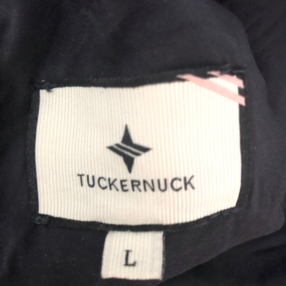 Tuckernuck Navy Floral Lace Mini Dress with Back Bow - Picture 12 of 14